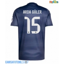 Camisa de time de futebol Real Madrid Arda Guler #15 Replicas 2º Equipamento 2025-26 Manga Curta